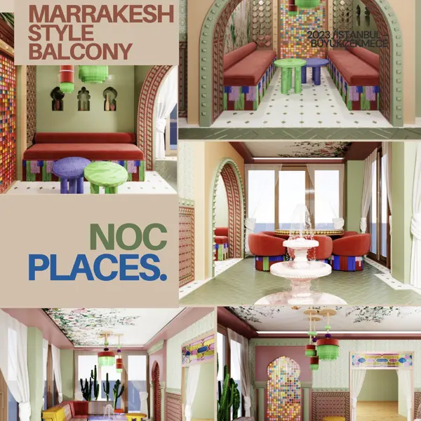 “Keyif alanları tasarlar.”