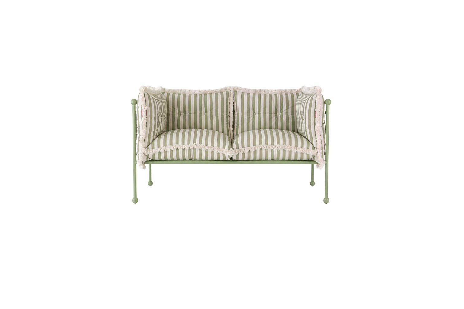 Linda Outdoor Green Çift Kişilik Koltuk